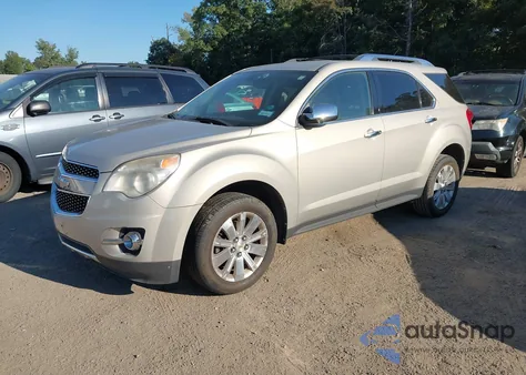 2010 Chevrolet Equinox Ltz z USA, uszkodzony, nr VIN 2CNALFEW3A6341487